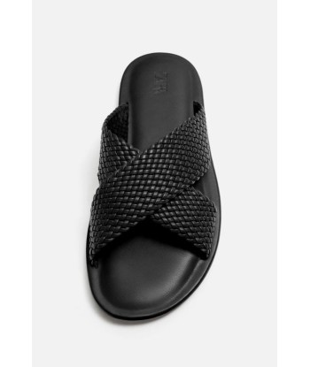 Zara - BRAIDED CROSSOVER SANDALS